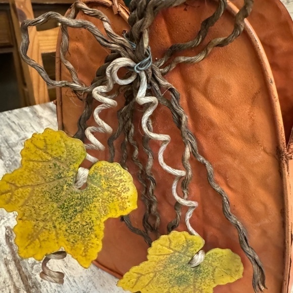 Pumpkin Decor with Jute Cord Rustic - Picture 2 of 4